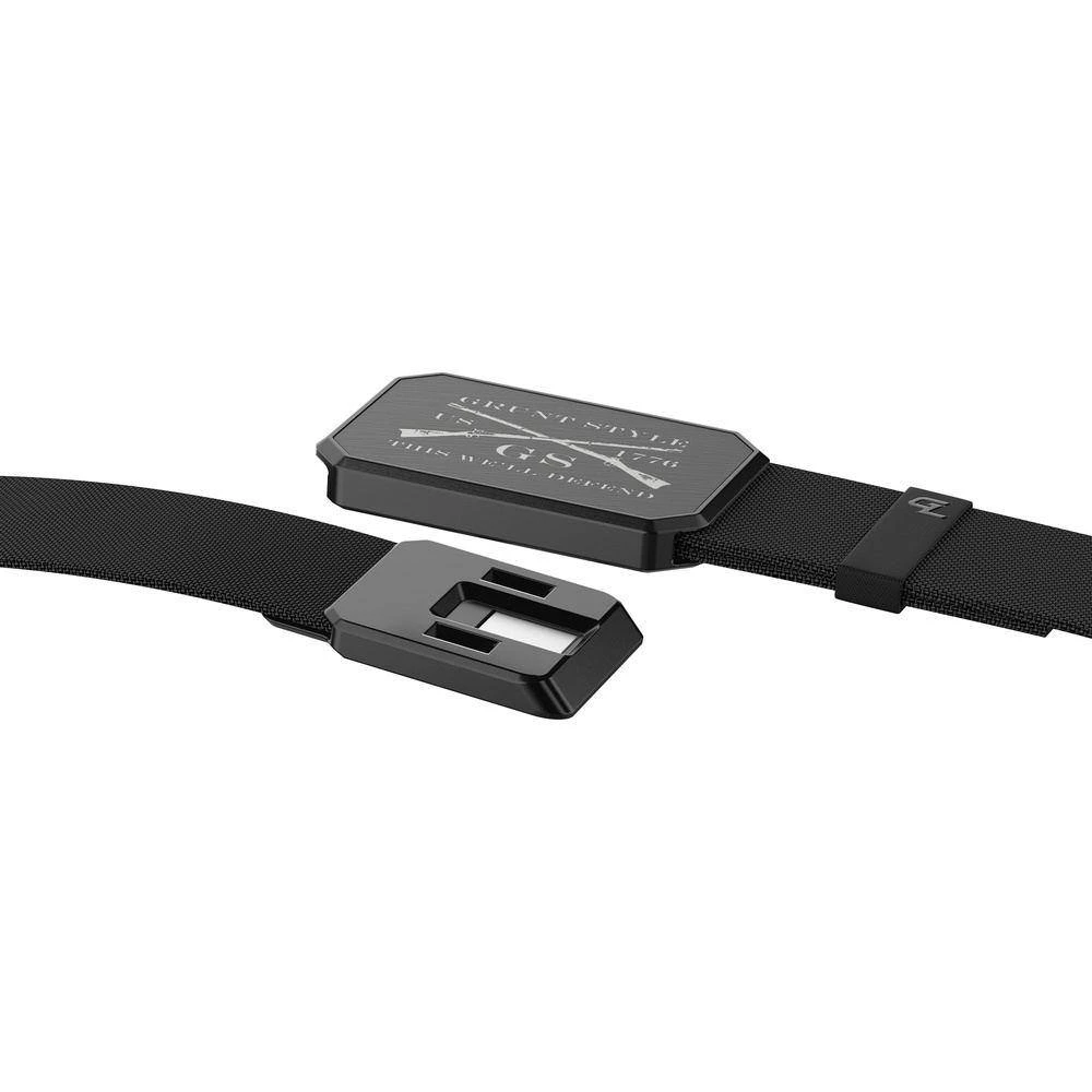 Accessories Grunt Style X Groove Life™ Belt - Black On Black - Image 6