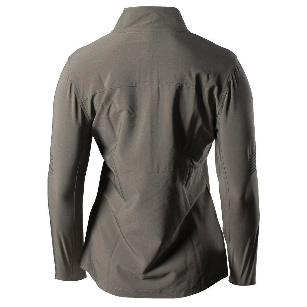 Women's Range 1/4 Zip - Olive - Image 3