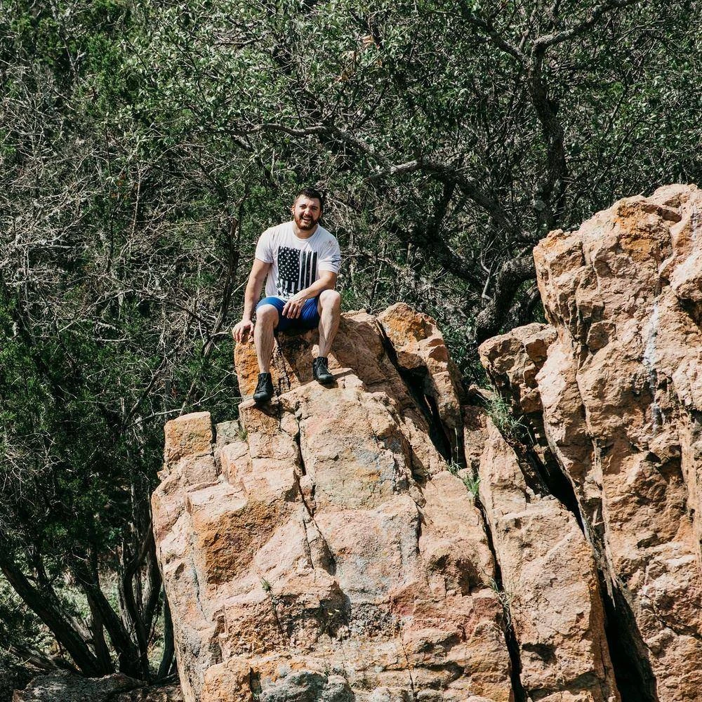 Rifle Flag T-Shirt - White - Image 3