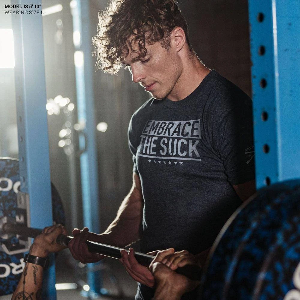 Embrace The Suck T-Shirt - Midnight Navy - Image 3