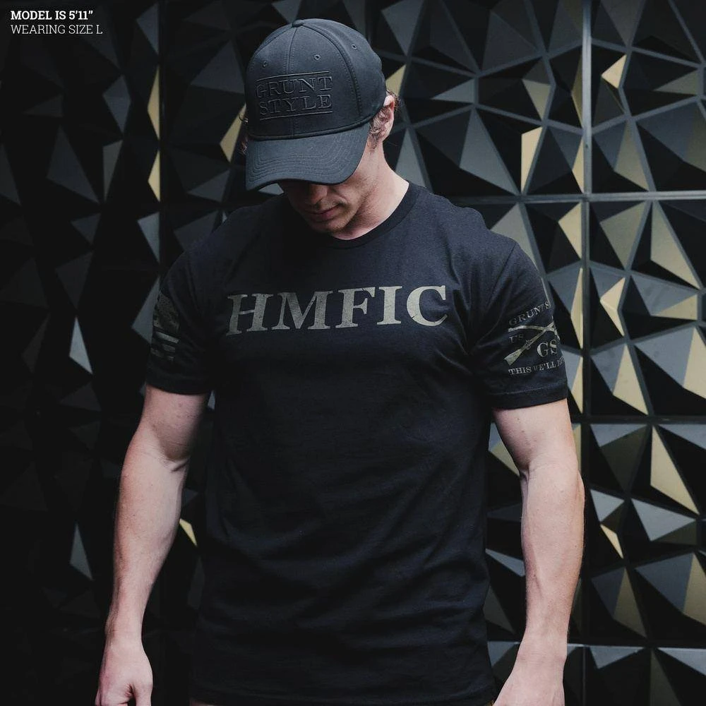 HMFIC T-Shirt - Black - Image 4