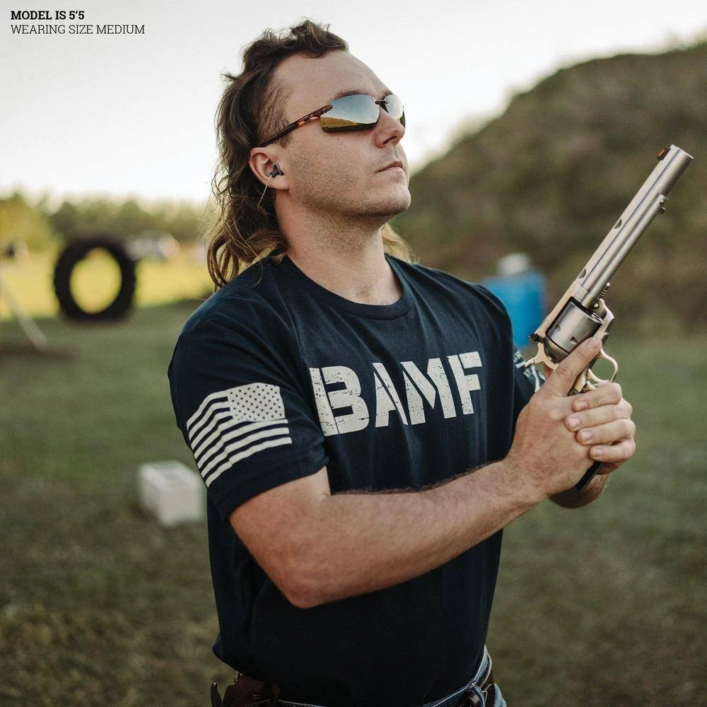 BAMF T-Shirt - Midnight Navy - Image 5