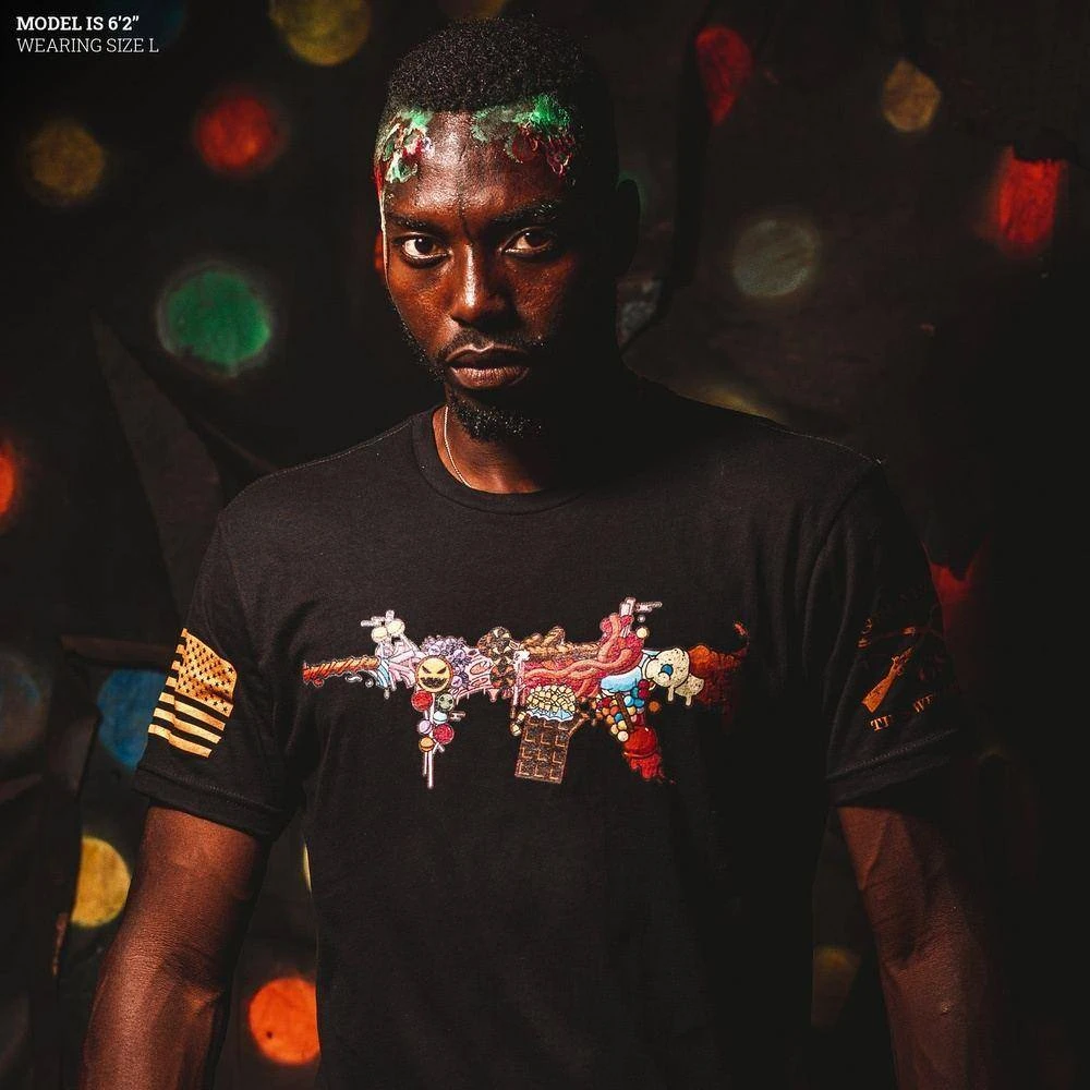 Sweet Pews T-Shirt - Black - Image 3