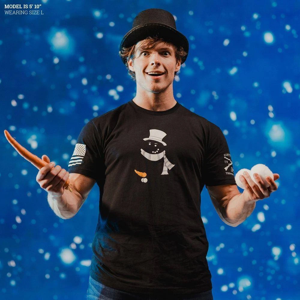 Snowballs T-Shirt - Black - Image 4