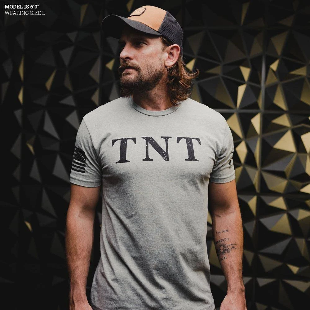 TNT T-Shirt - Dark Heather Gray - Image 3