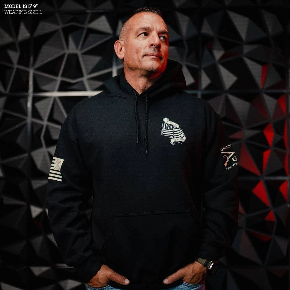 No Sacrifice No Victory Hoodie - Black - Image 3