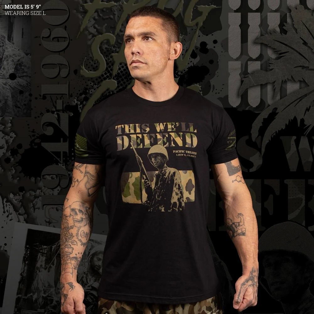 Pacific Theater T-Shirt - Black - Image 2