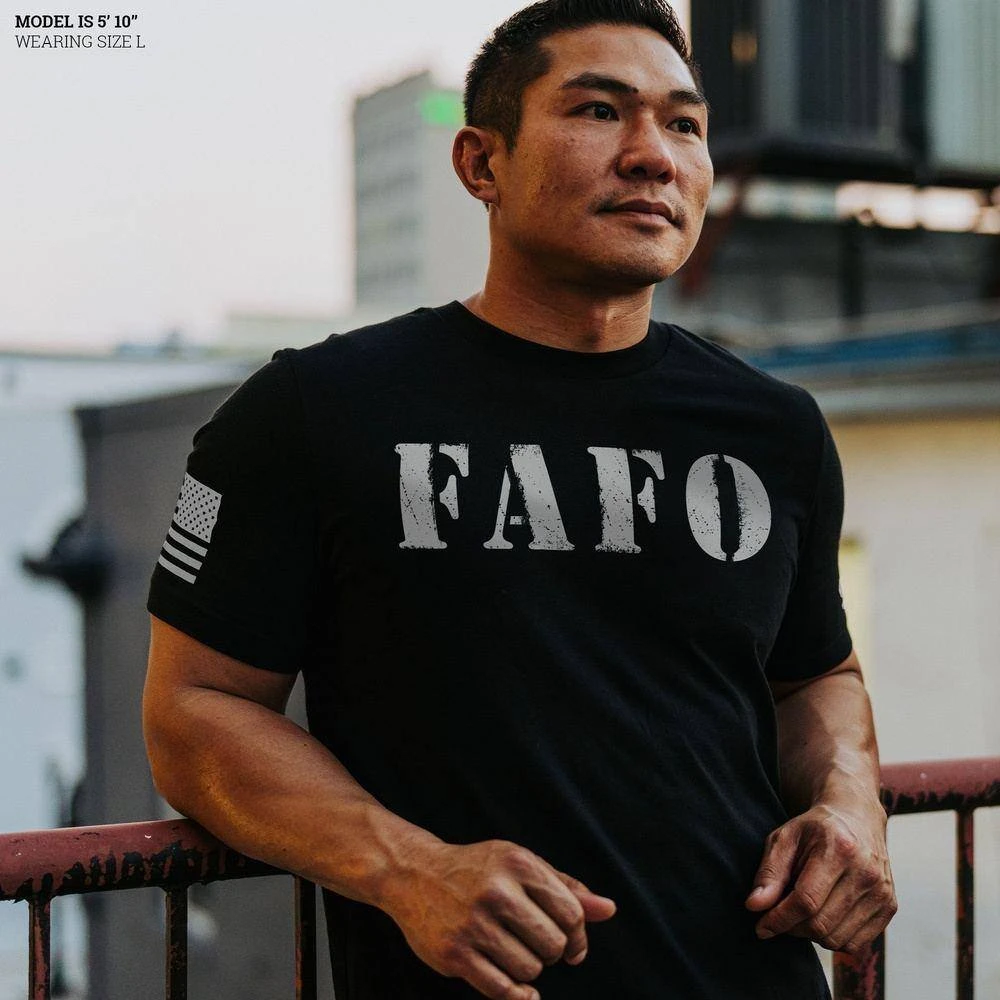 FAFO T-Shirt - Black - Image 4