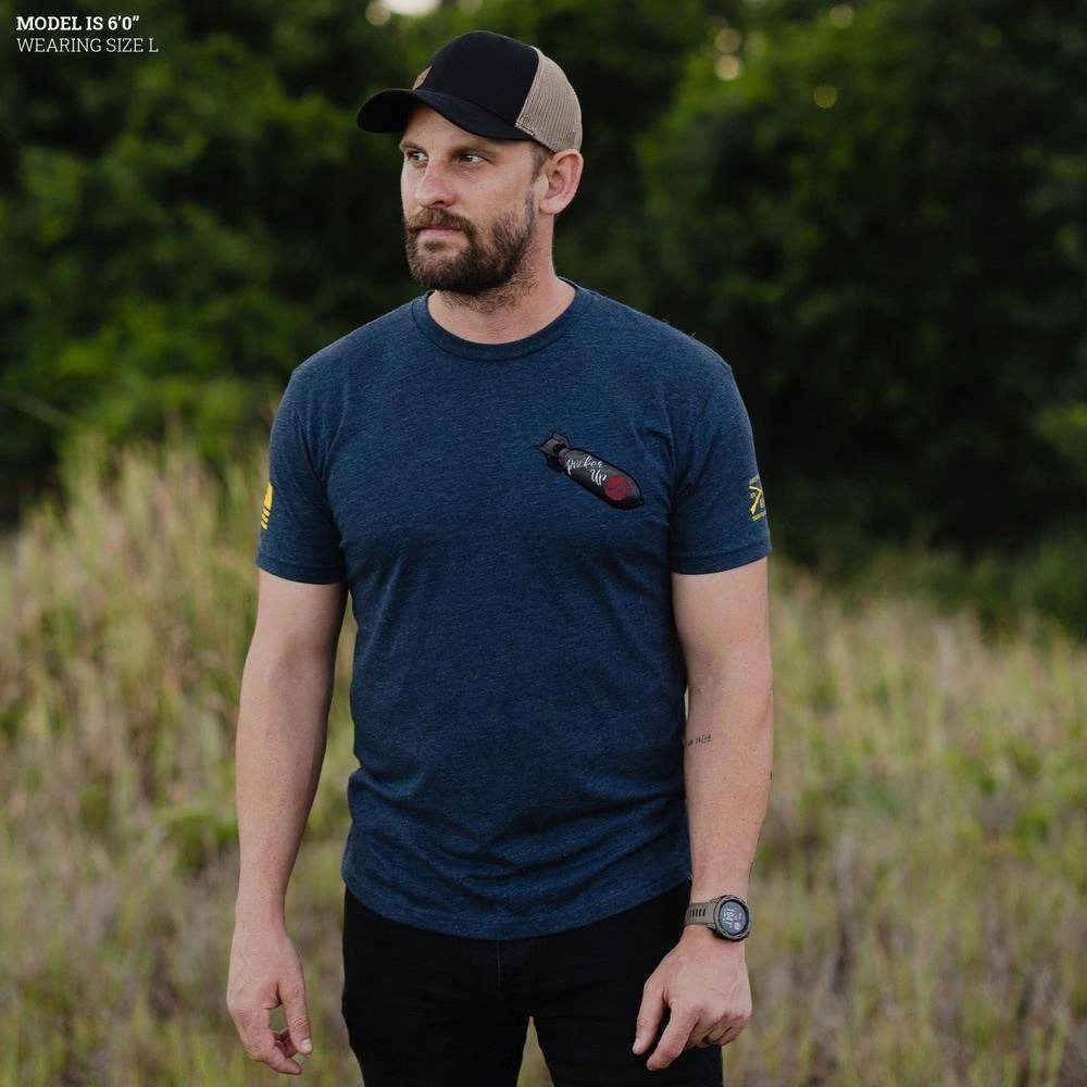 Kiss My Arsenal T-Shirt - Midnight Navy - Image 3