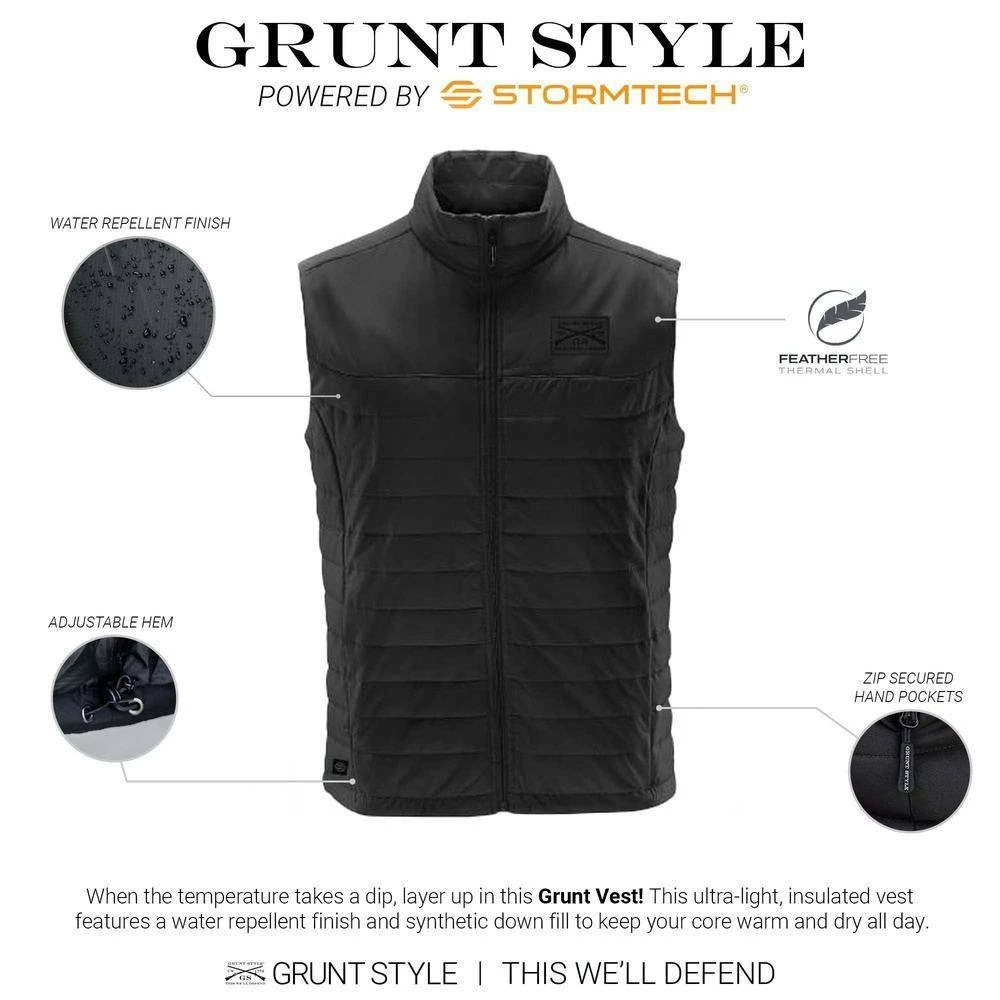 Men's Grunt Vest - Black - Image 4