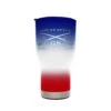 Accessories 30oz Stainless Steel Tumbler W/ Bottle Opener - Red, White, & Blue