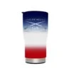 Accessories 20oz Stainless Steel Tumbler W/ Bottle Opener - Red, White, & Blue