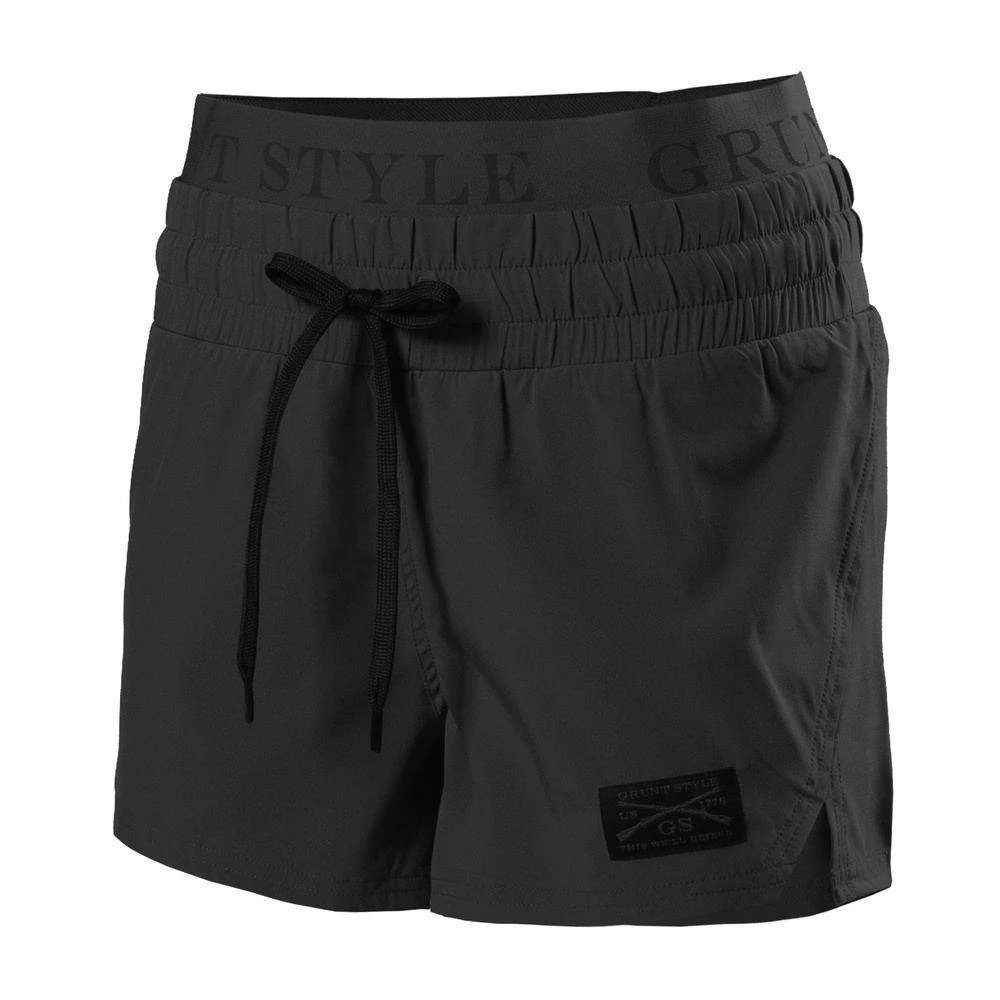 Women's Hybrid Short - Black - Image 3