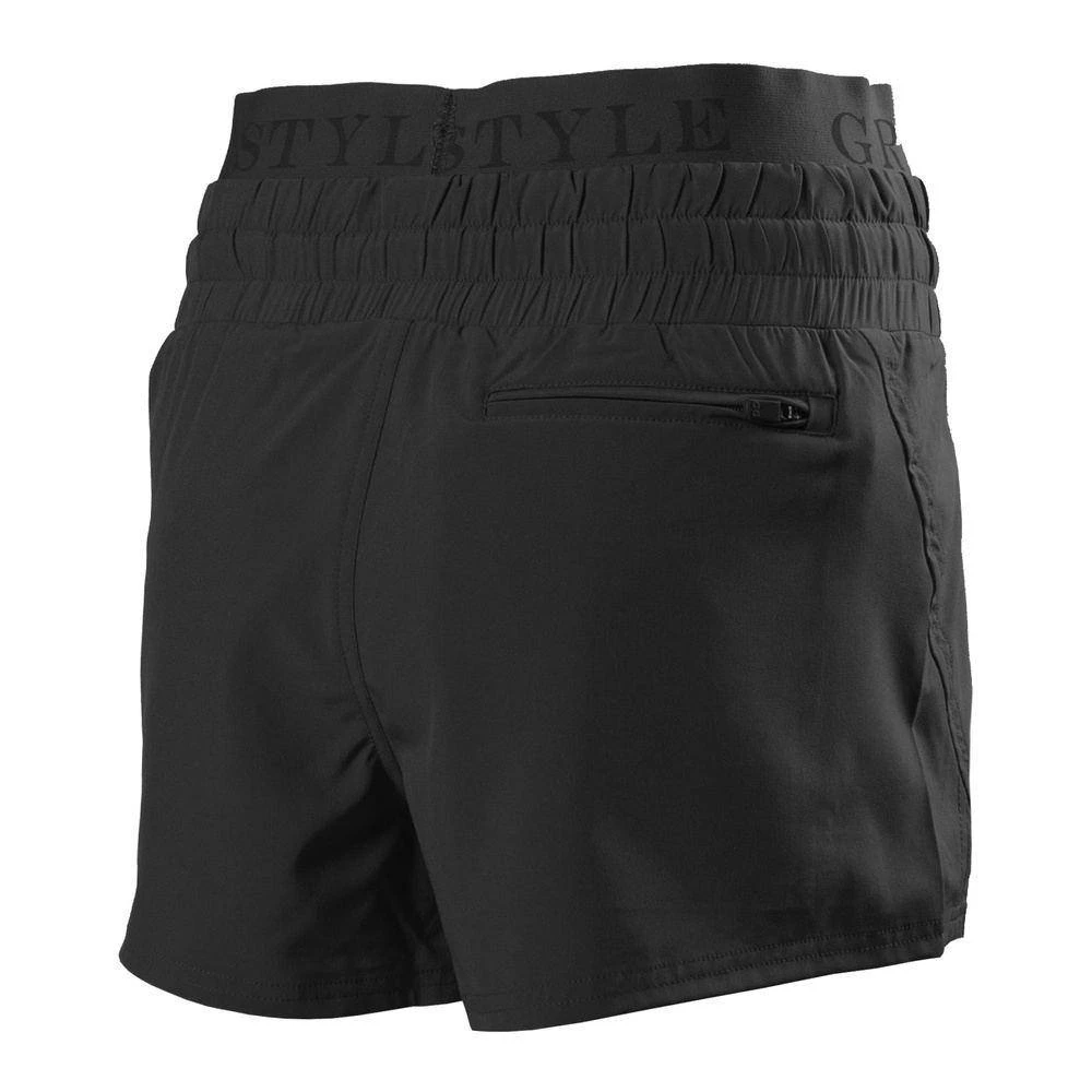 Women's Hybrid Short - Black - Image 4