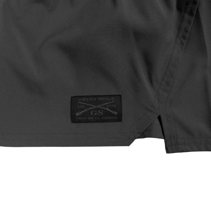 Women's Hybrid Short - Black - Image 6